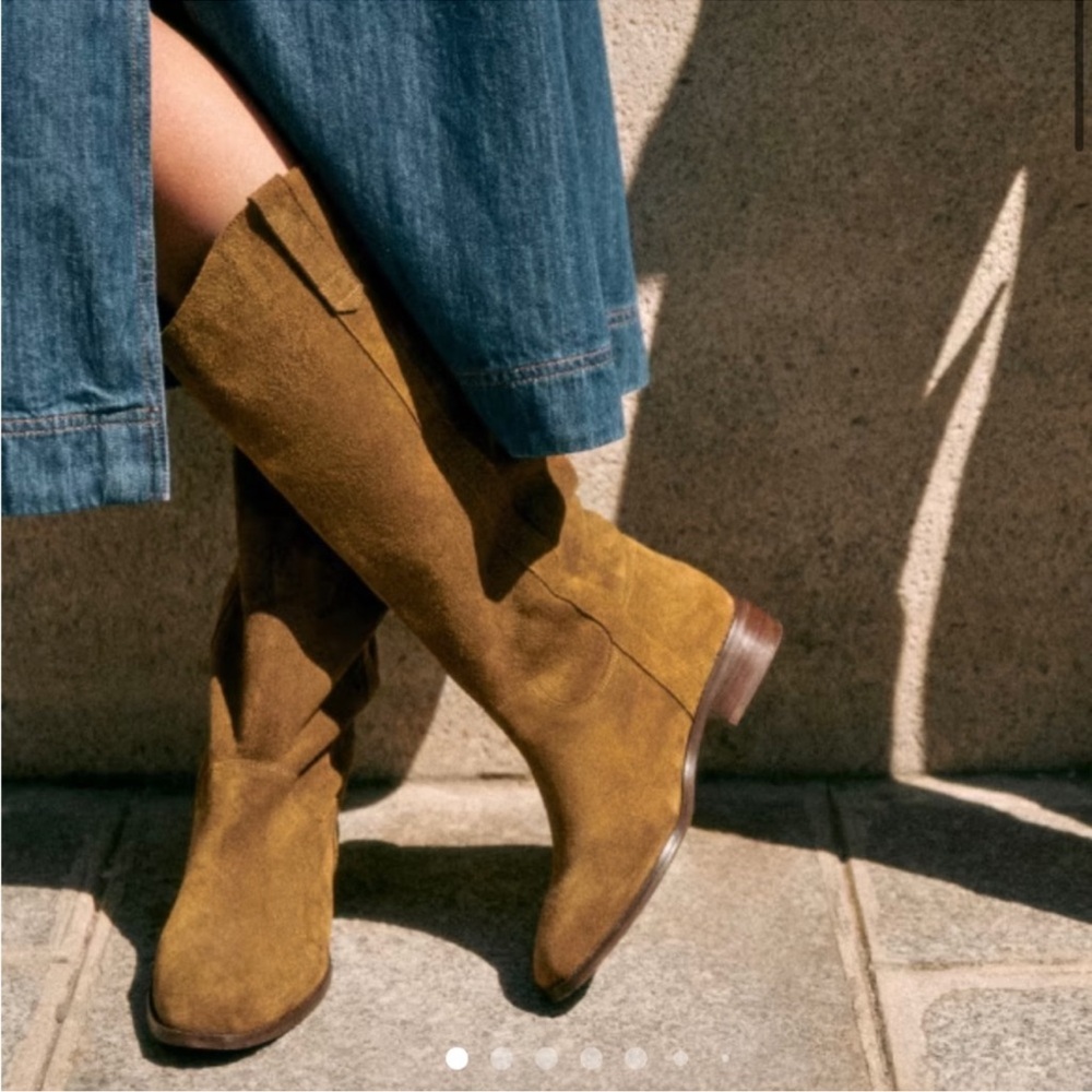 Sézane Gabrielle low boot size 10 like new